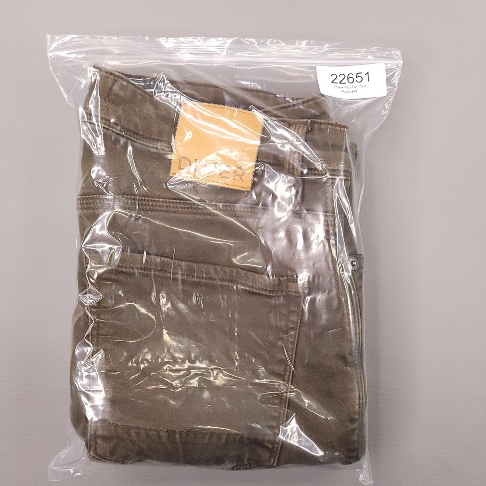DUER N2X Relaxed Fit Pants Mens 30x32 Olive Green Stretch Performance Casual - Picture 14 of 14